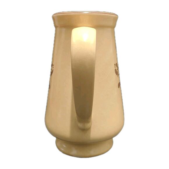 Pfaltzgraff Stoneware Village Pattern 2 Quart 64 Oz Pitcher 416 Retired Country - Picture 3 of 11